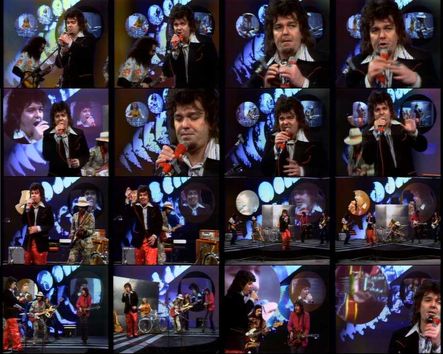 Musique Journal -   Curtis et Beefheart à la télé allemande : un fond bleu, deux transcendances