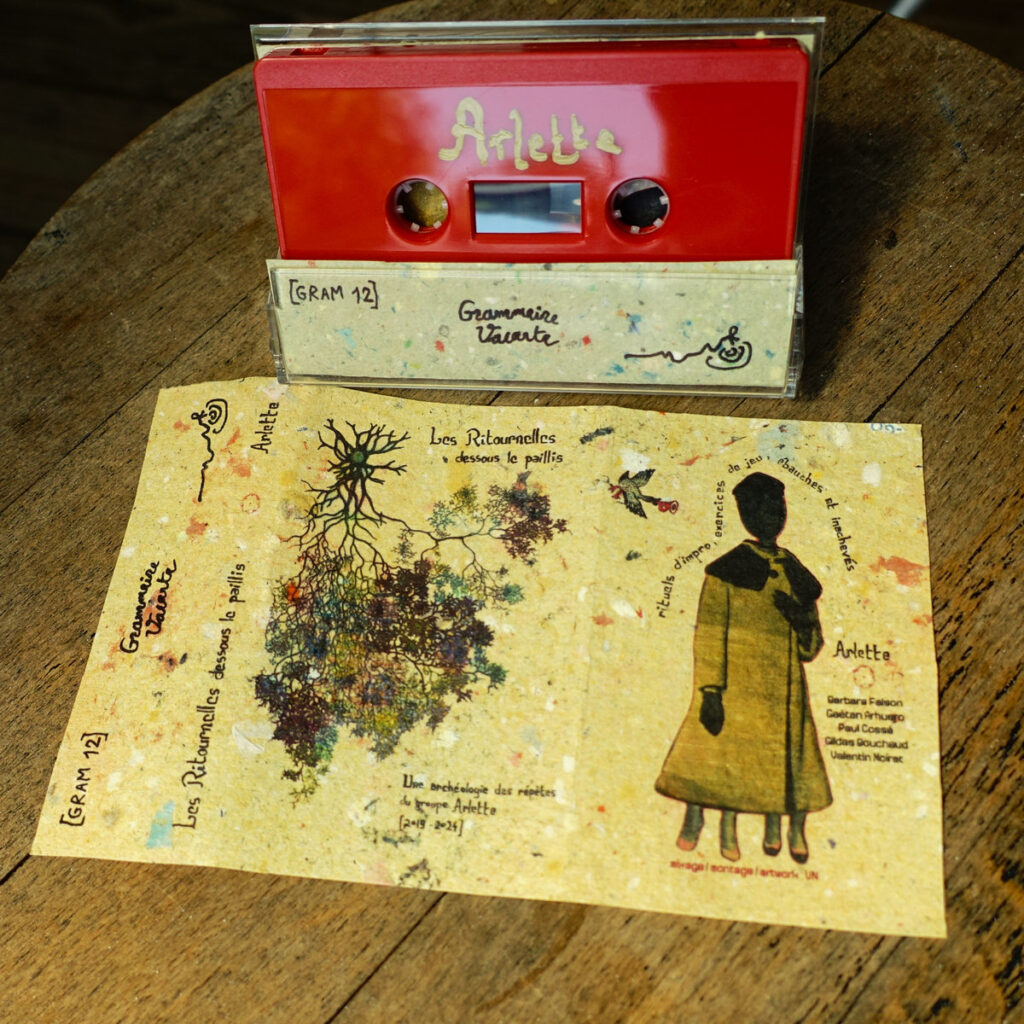 Musique Journal - Le groupe bruxellois Arlette répète comme dans la cave d’une vieille maison en pierre